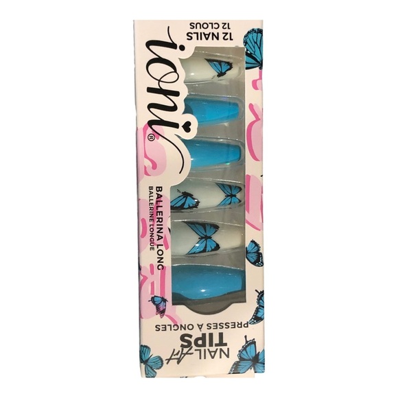 24 piece Ballerina tip medium & long press on nail tips new - Picture 6 of 8